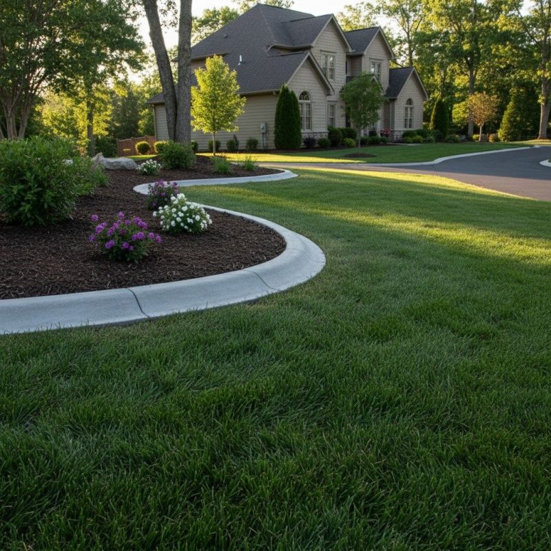 Garden Curbing Installation