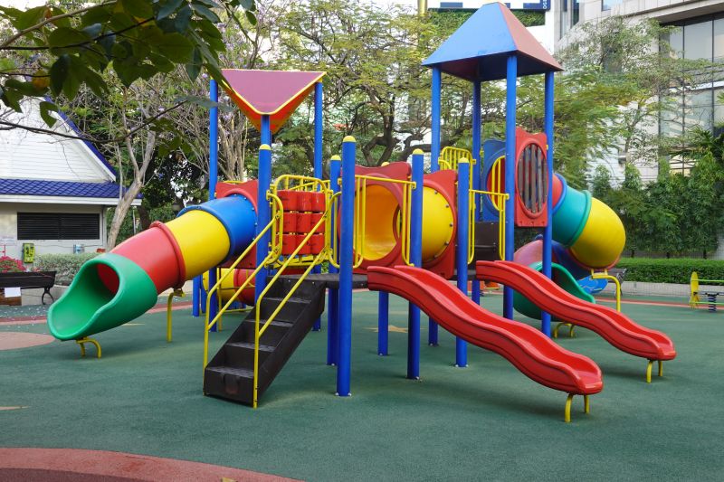 Playground Equipment Setup